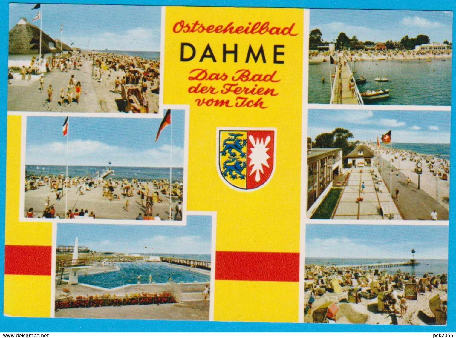 Dahme Ostseeheilbad Gelaufen 1975( AK 119 ) - Dahme