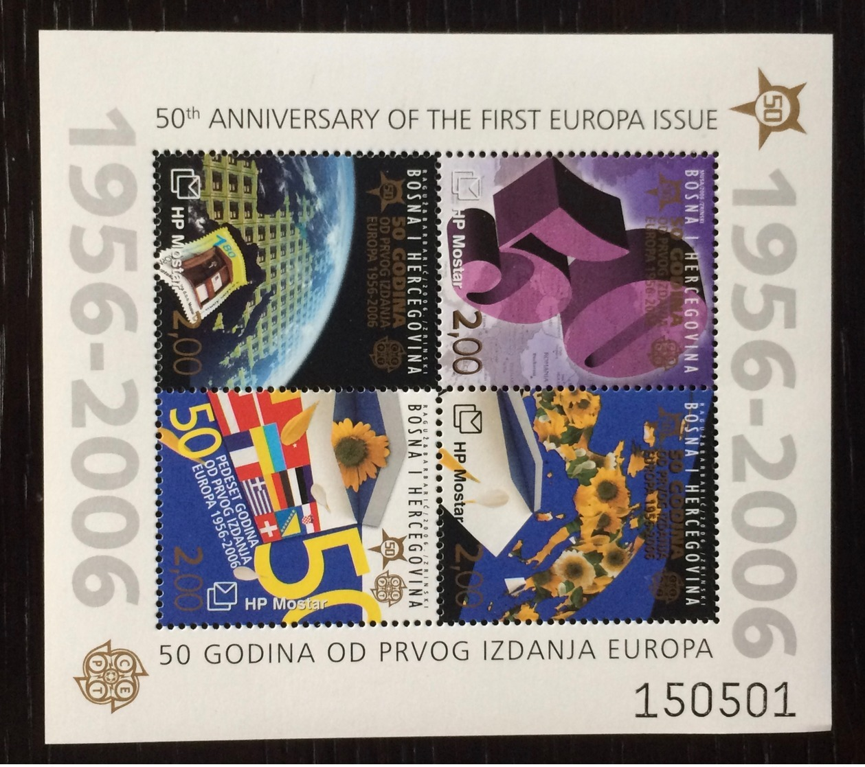 Bosnia & Herzegovina 2005; Europa CEPT; Flags; MNH / ** VF; CV € 20 !! - 2005