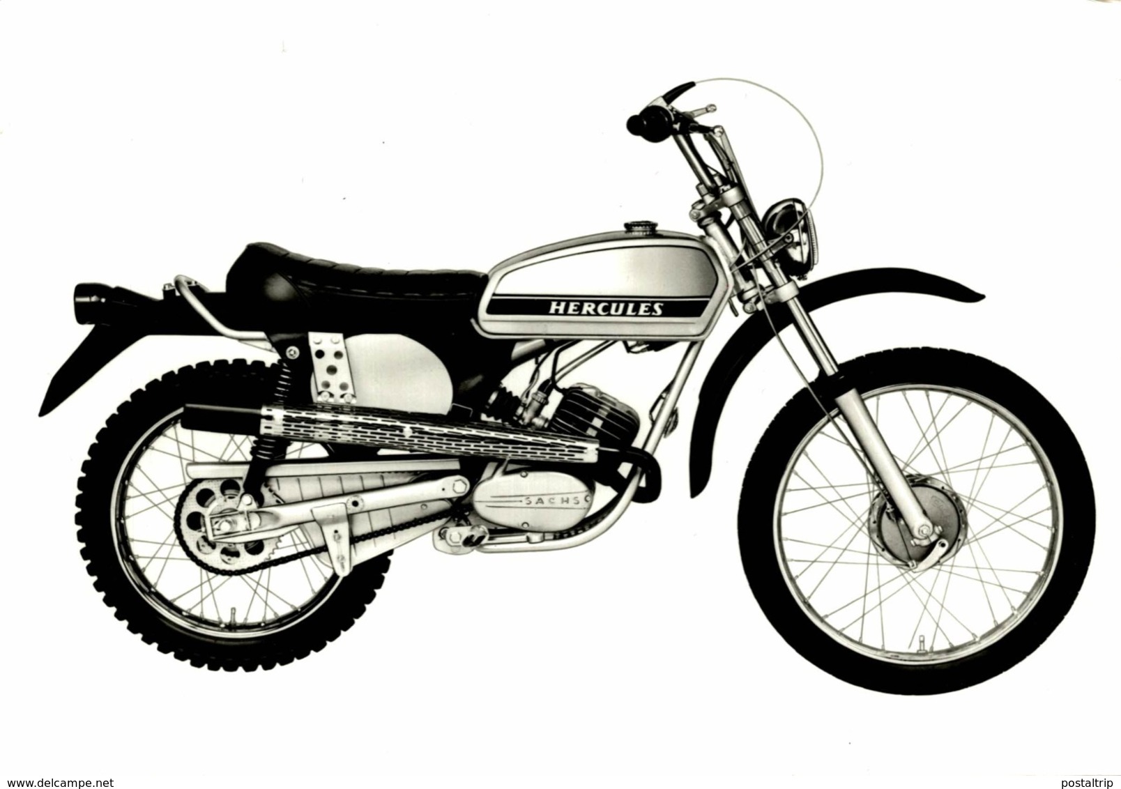 HERCULES 12*18cm+- Moto MOTOCROSS MOTORCYCLE Douglas J Jackson Archive Of Motorcycles - Other & Unclassified