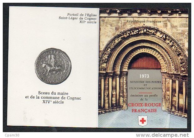 Timbres - Croix-Rouge - Saintes Femmes Sépulcre De Tonnerre 1973 - Faciale 3.20 Fr Ou 0.49 € - Croix Rouge