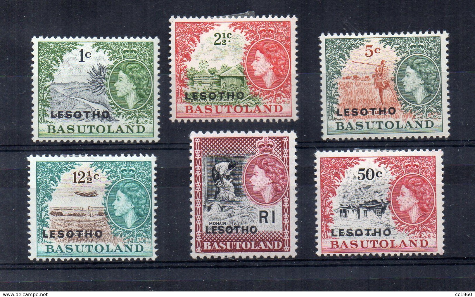 Leshoto - 1966 - Indipendenza - 6 Valori - Nuovi - Linguellati - (FDC16857) - Lesotho (1966-...)