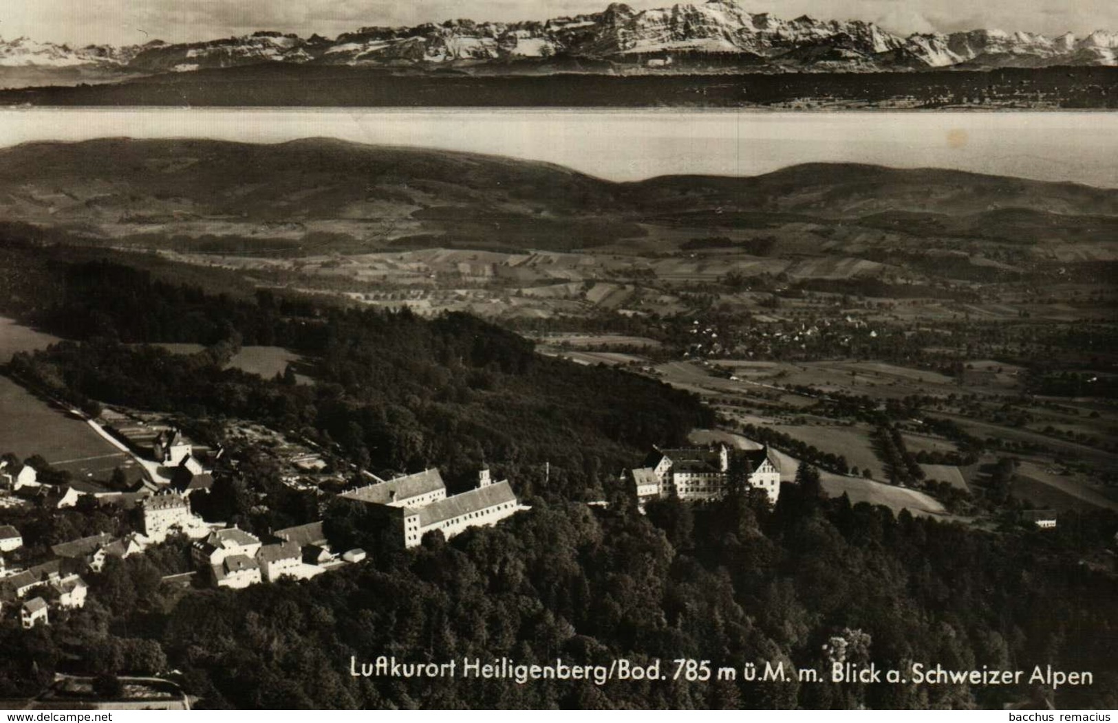 Luftkurort HEILIGENBERG/BOD.  785 M ü.M. Mit Blick Auf Schweizer Alpen - Salem