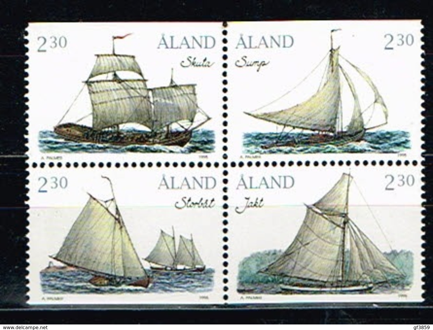 ALAND /Neuf **/MNH**/1995 - Bâteaux De Transport De L'Archipel - Aland