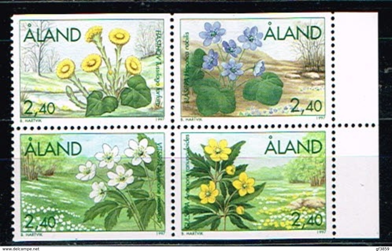ALAND /Neuf **/MNH**/1997 - Fleurs Printanières - Aland