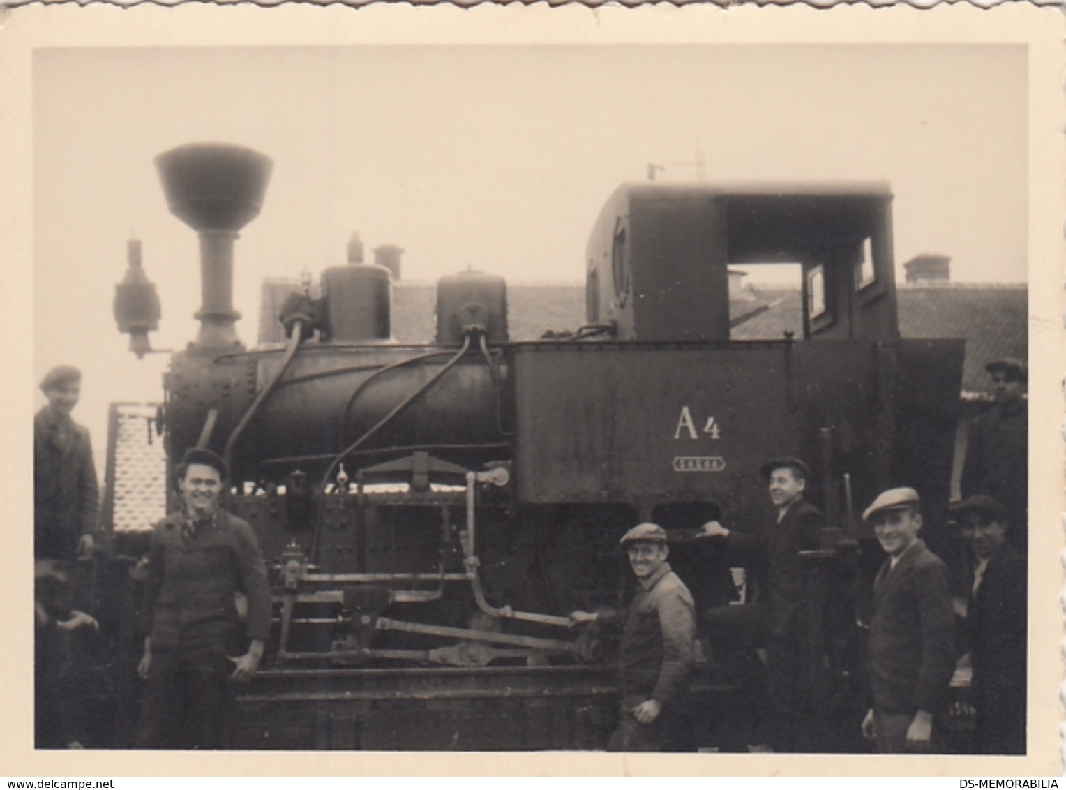 Forest Train Locomotive A4 SHGdd ( Gutmann Co Belisce Croatia ) - Trenes