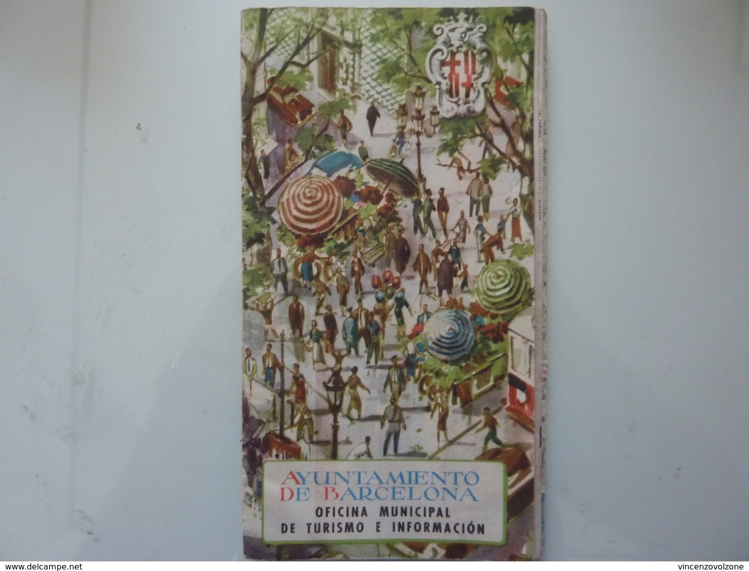 Opuscolo Illustrato  "AYUNTAMIENTO DE BARCELONA GUIA TURISTICA DE BARCELONA 1952" In Lingua Spagnola - Dépliants Turistici