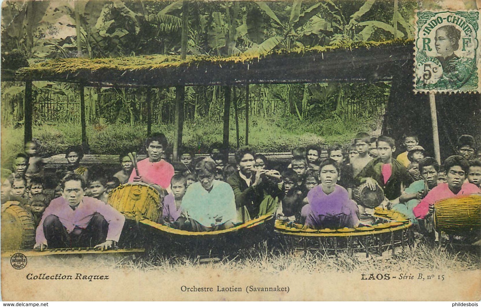 ASIE   LAOS  Orchestre Laotien - Laos