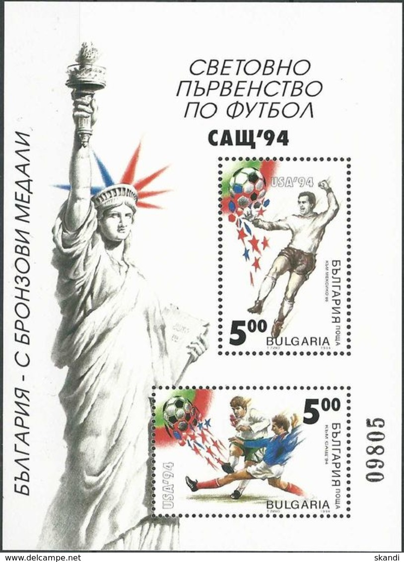 BULGARIEN 1994 Mi-Nr. Block 227 ** MNH - Blokken & Velletjes