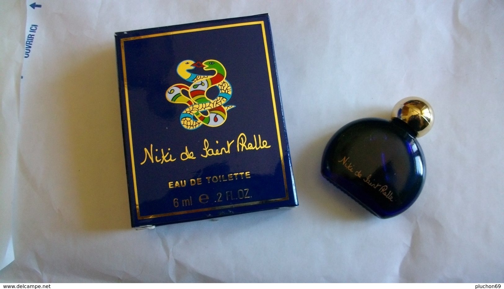 Miniature De Parfum Niki De Saint Phalle    Eau De Toilette - Miniatures Femmes (avec Boite)