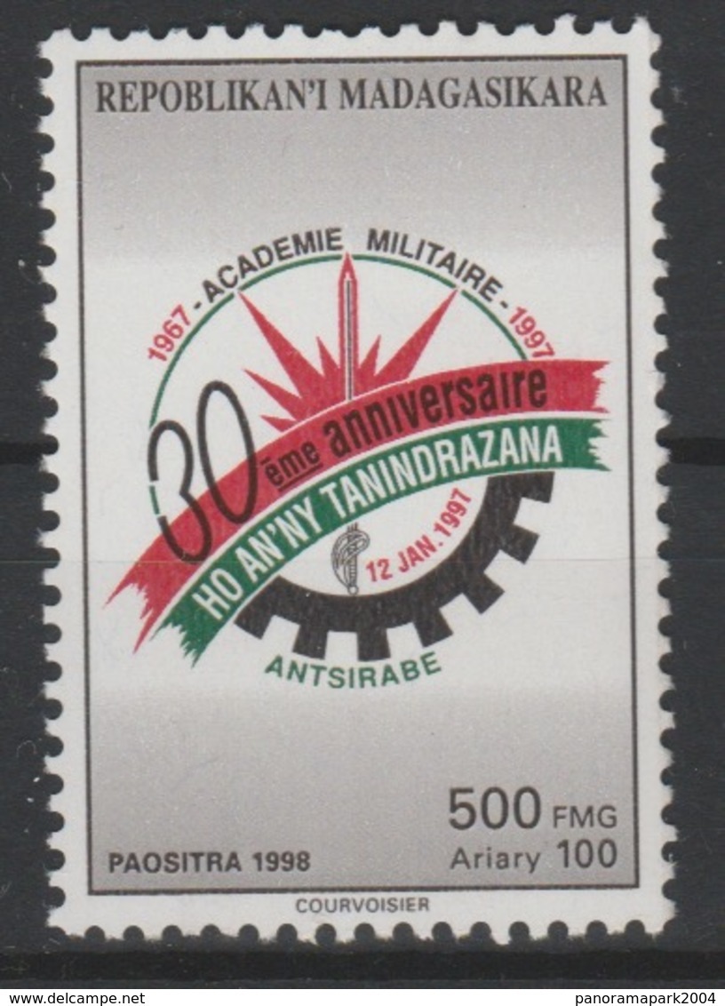 Madagascar Madagaskar 1999 Mi. 2334 30 Ans Académie Militaire Antsirabe RARE 500FMG - Madagaskar (1960-...)