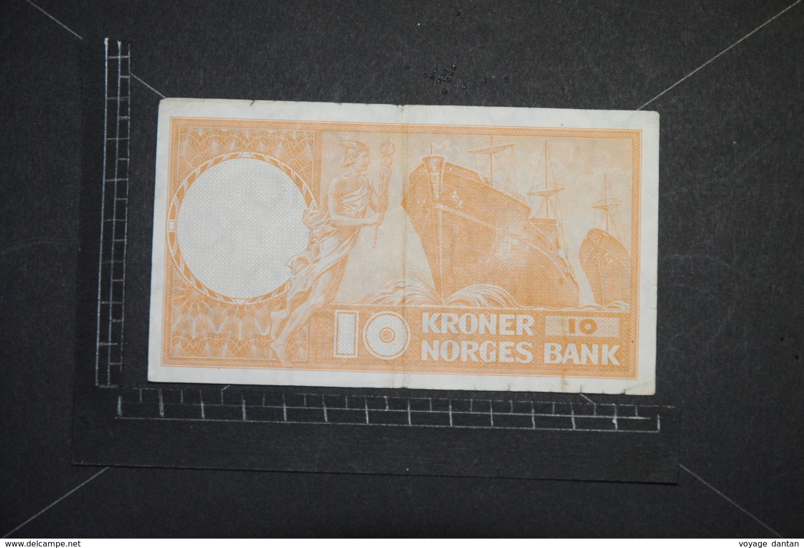 Billet, NORVEGE, 1973 Norges Bank 10 Kroner Christian Michelsen R.1907391 Norway Banknote - Norvegia