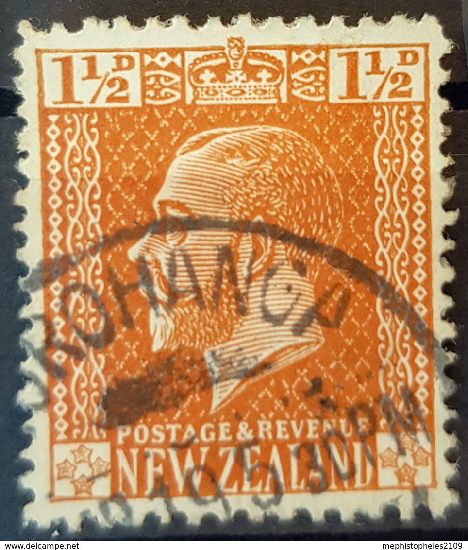 NEW ZEALAND 1918 - Canceled - Sc# 162 - Used Stamps
