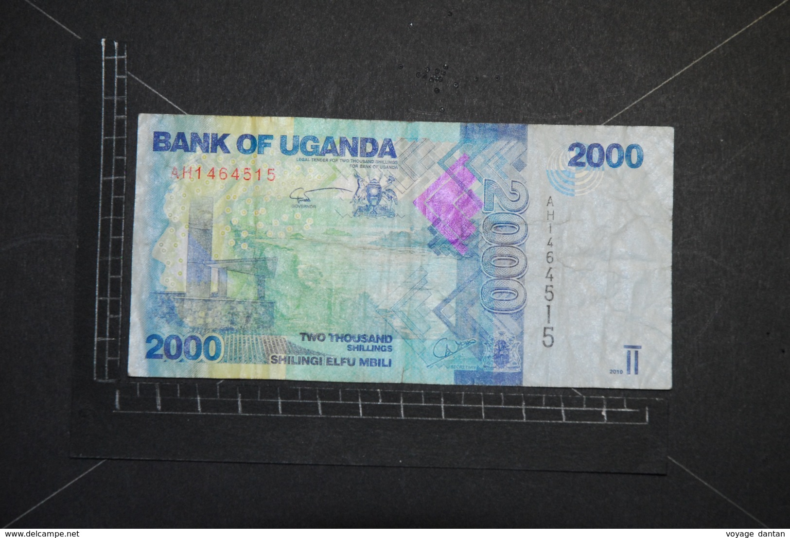 Billet, OUGANDA, 2000 Shillings 2010 Bank Of Ouganda - Ouganda