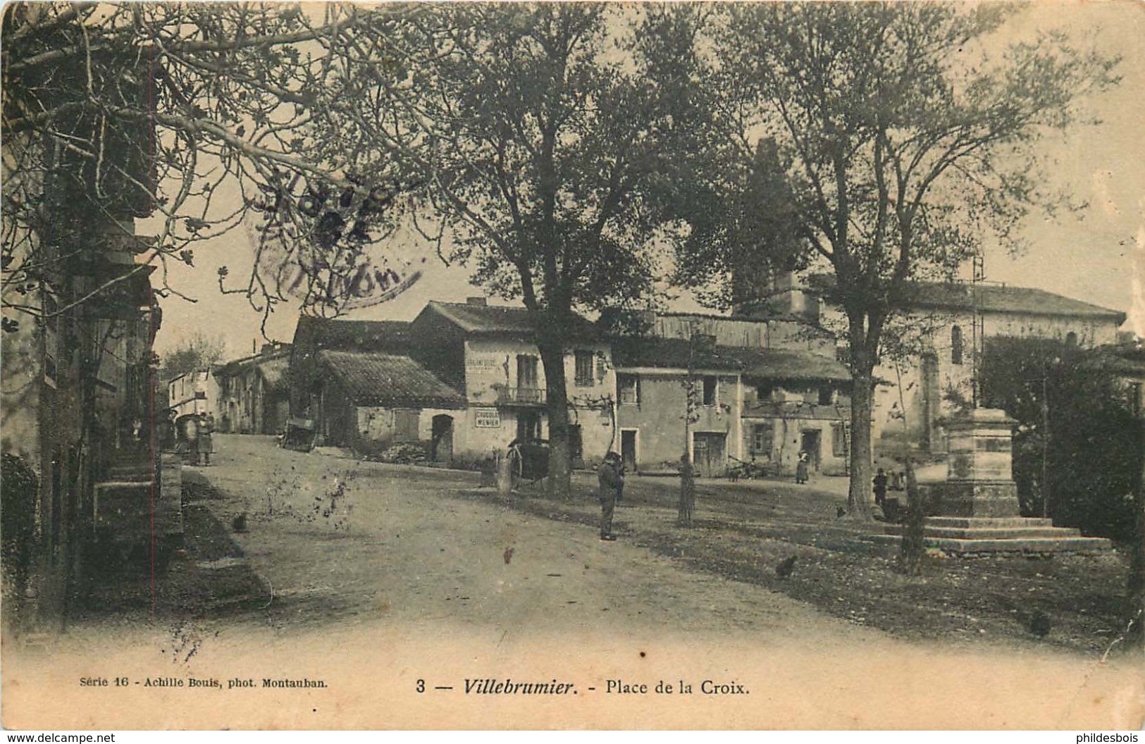 TARN ET GARONNE  VILLEBRUMIER  Place De La Croix - Villebrumier