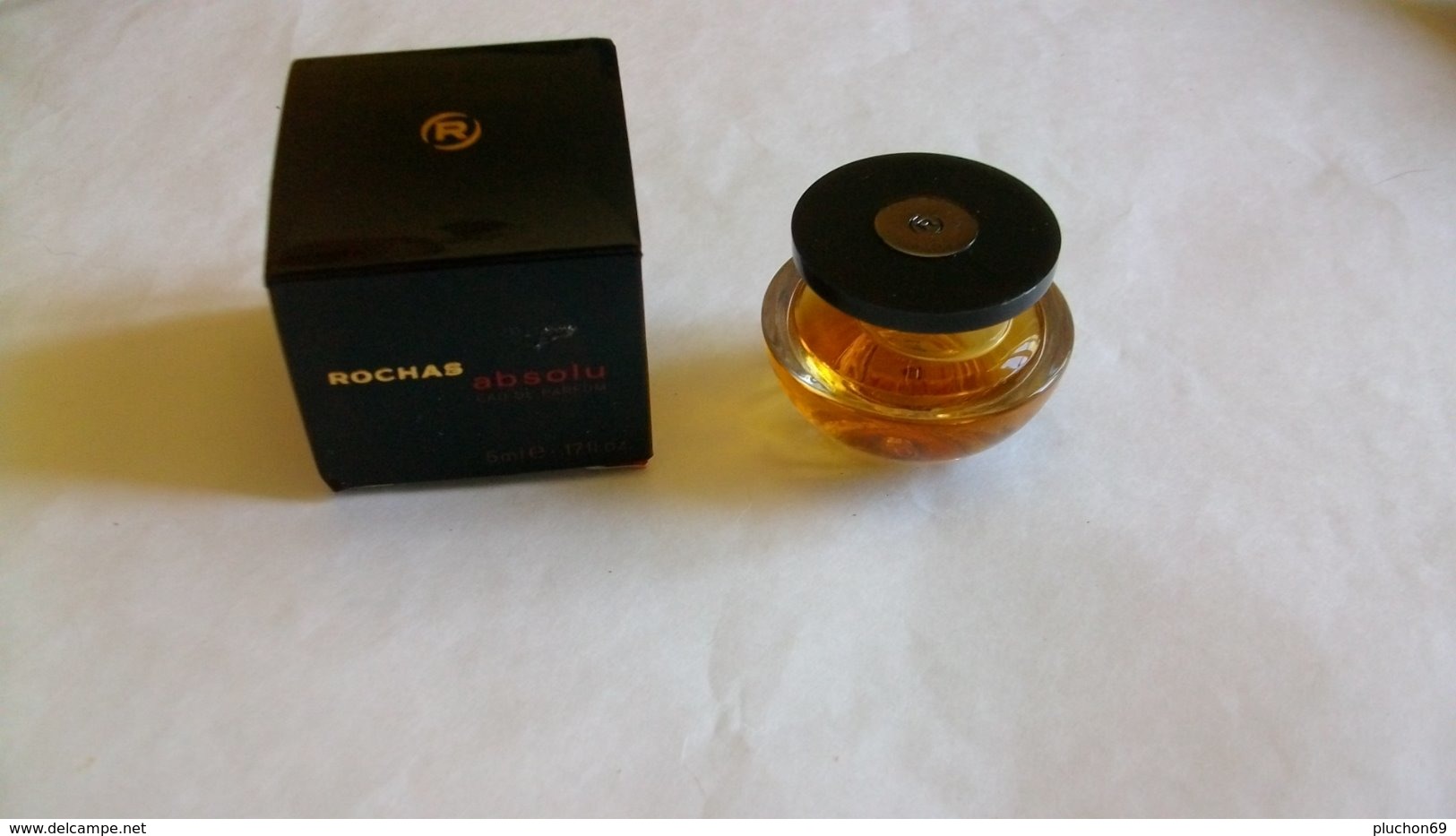 Miniature De Parfum Rochas  " Absolu  "   Eau De Parfum - Mignon Di Profumo Donna (con Box)
