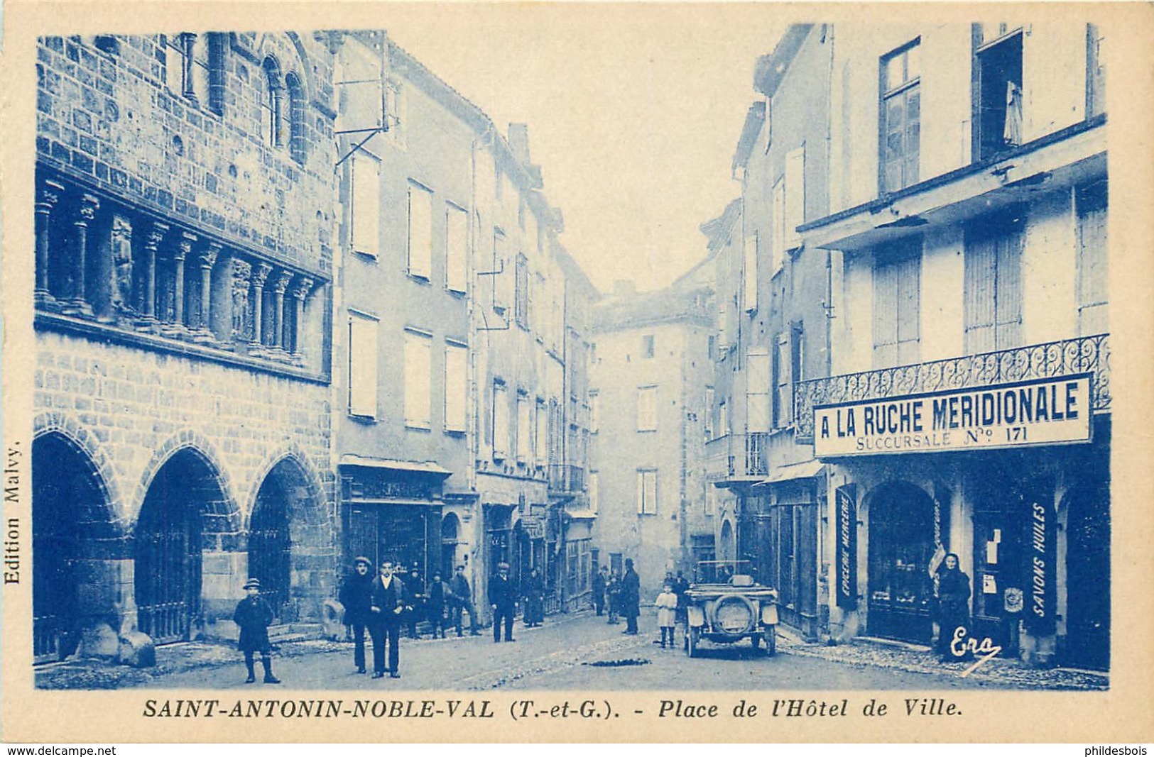 TARN ET GARONNE  SAINT ANTONIN  Place De L'hotel De Ville - Saint Antonin Noble Val