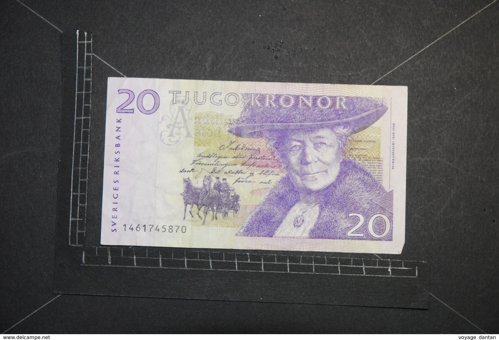 Billet, SUEDE, 20 Kronor Selma Lagerlof Non Daté - Sweden