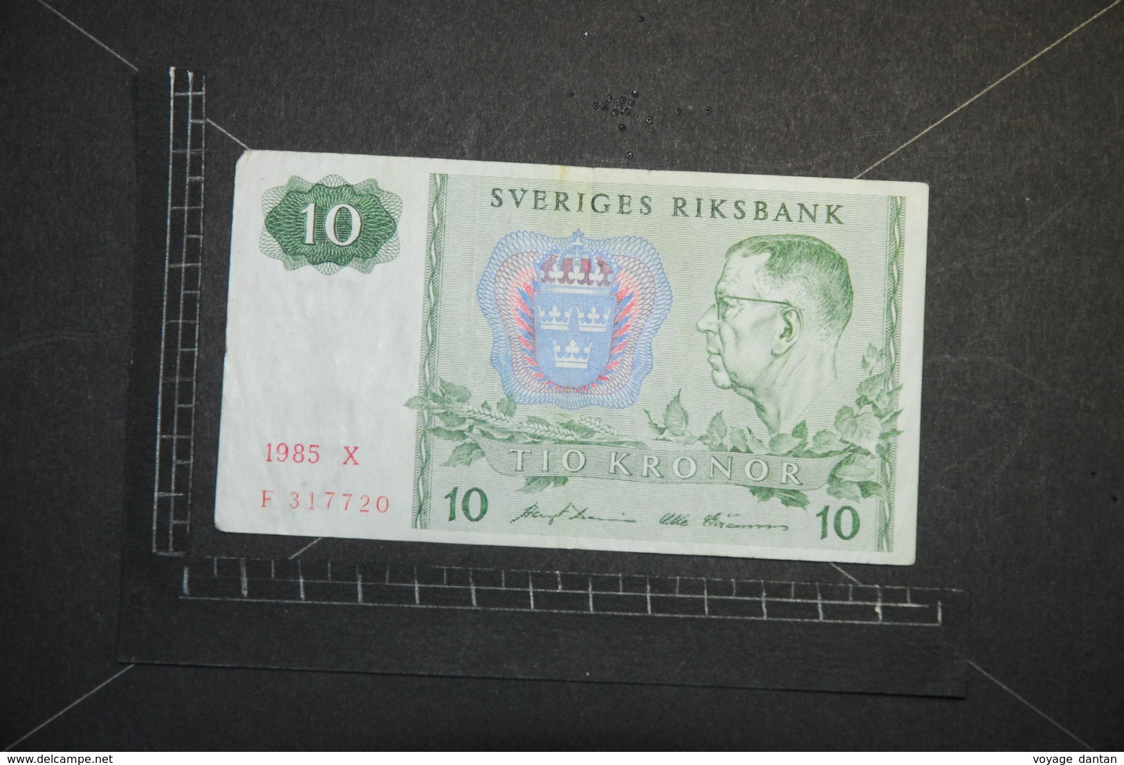 Billet, SUEDE, 10 Kronor  1985 + 1987  (Lot De 2 Billets / 2 Banknotes) - Schweden