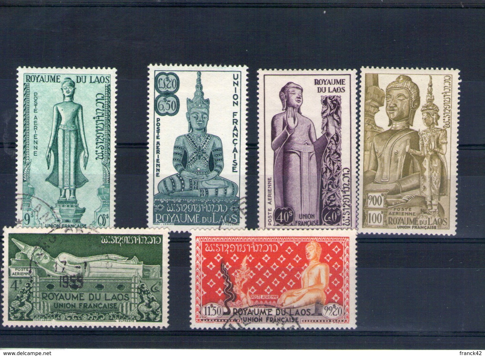 Laos. Poste Aérienne. Cérémonie Annuelle Du Grand Serment Lao - Laos