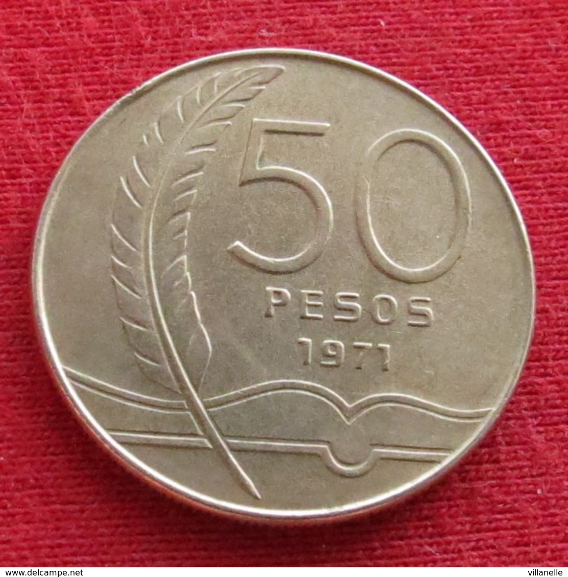 Uruguay 50 Pesos 1971 KM# 58  Uruguai - Uruguay