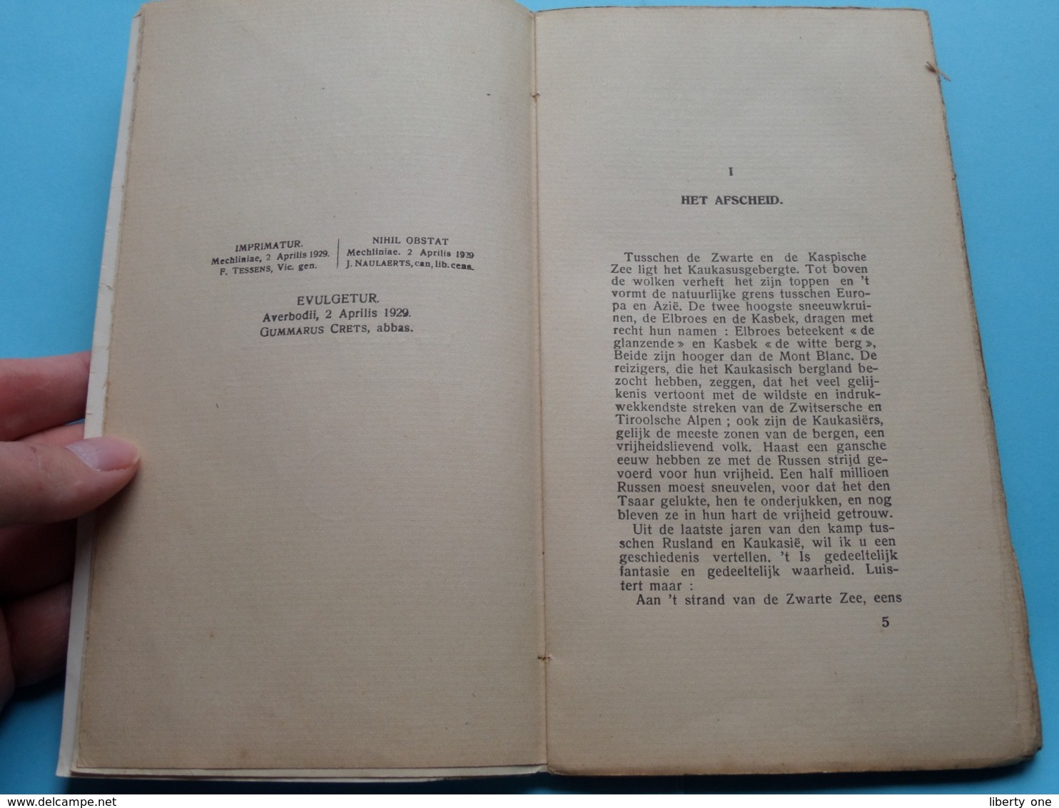 KINDEREN Van MARIA Een Verhaal Uit Den Kaukasus Naar Spillmann / Reeks A - Abdij Van Averbode 1929 ( Zie / Voir Photo ) - Oud