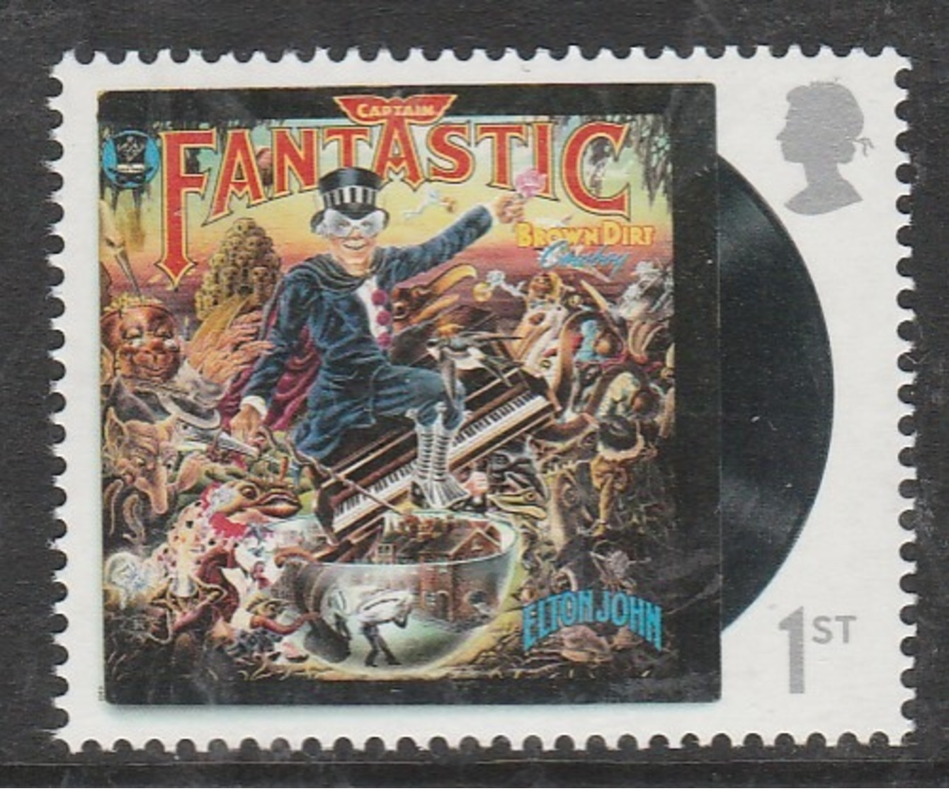 GB 2019 Music Giants - Elton John 1st Multicoloured SW 4102 ** MNH - Unused Stamps