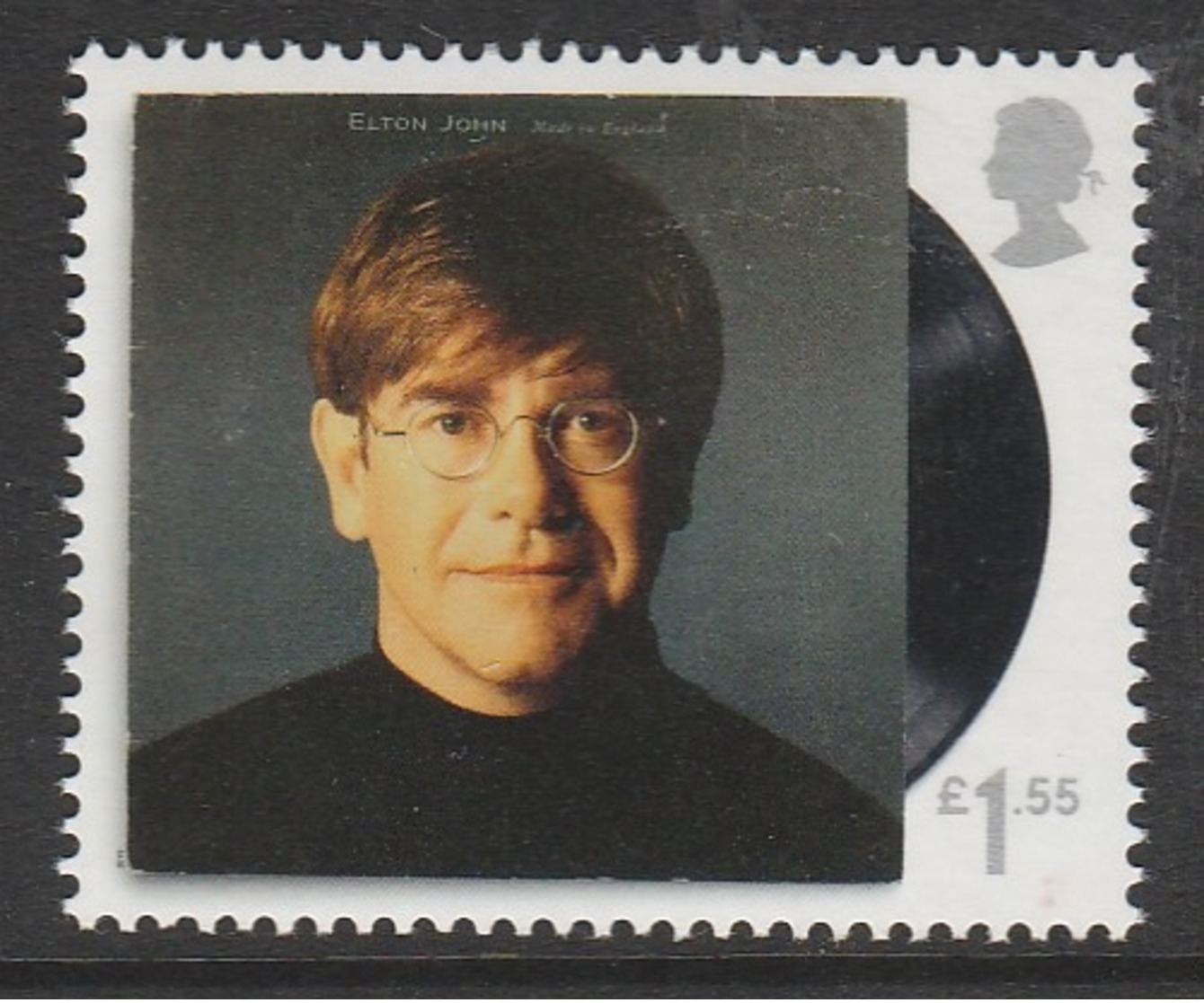 GB 2019 Music Giants - Elton John £1.55 Multicoloured SW 4105 ** MNH - Unused Stamps