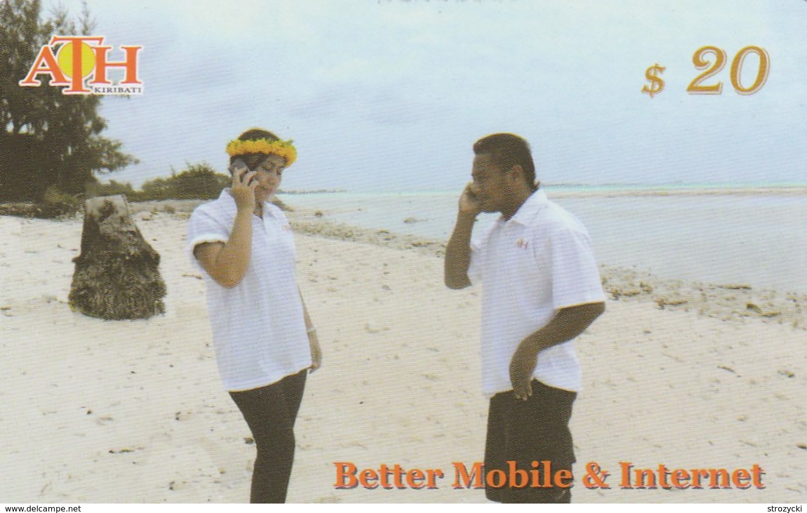 Kiribati - ATH - Men At The Beach (without New Network) - Kiribati