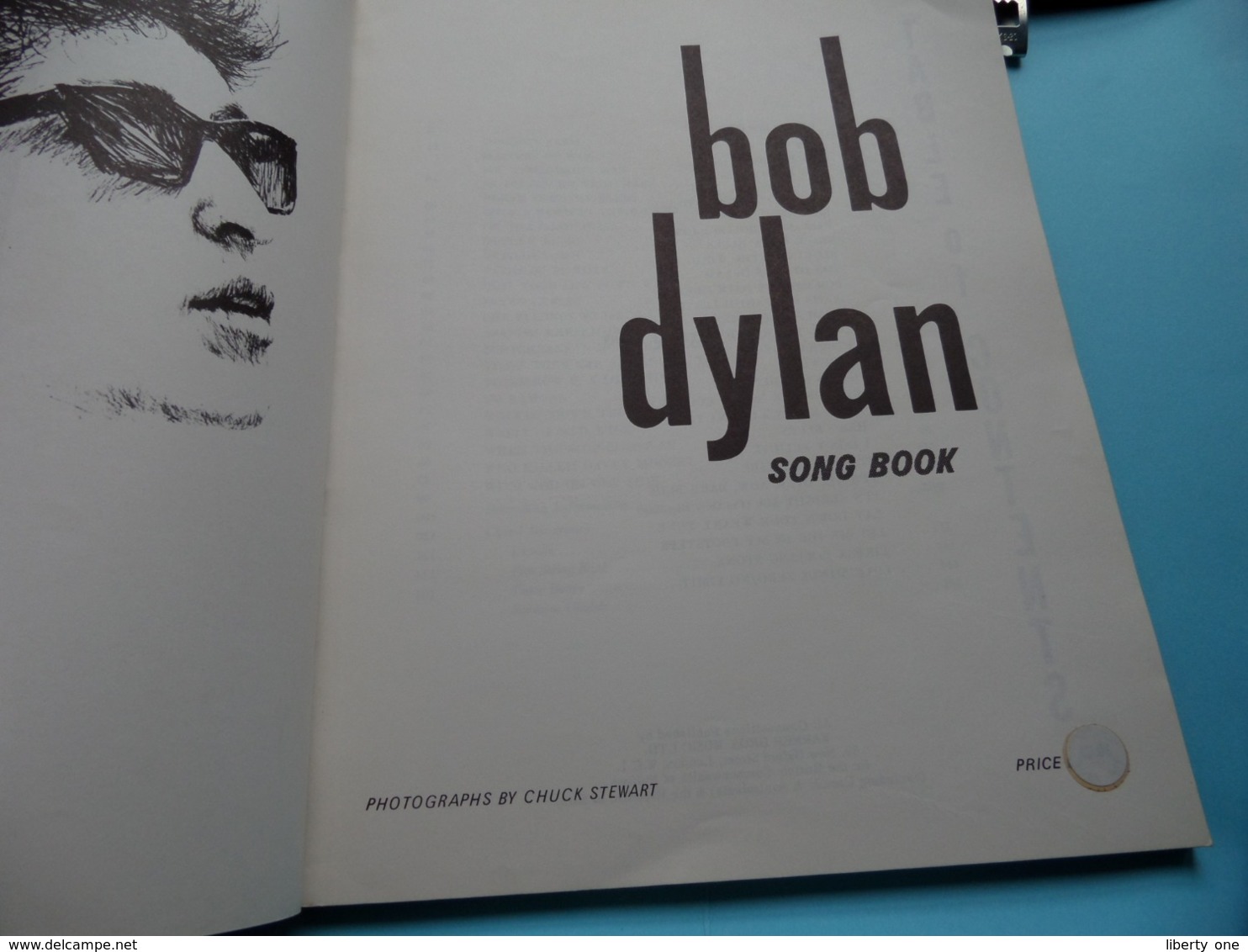 BOB DYLAN SONG BOOK ( Warner Bros - Music Limited ) KY 1212 ( Zie / Voir Photo ) Photo Chuch Stewart ! - Partitions Musicales Anciennes