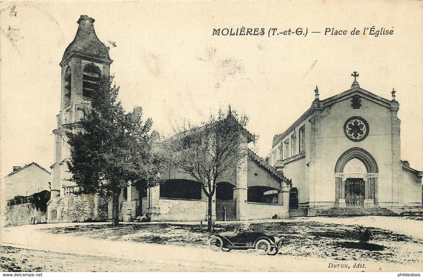 TARN ET GARONNE  MOLIERES  Place De L'église - Molieres