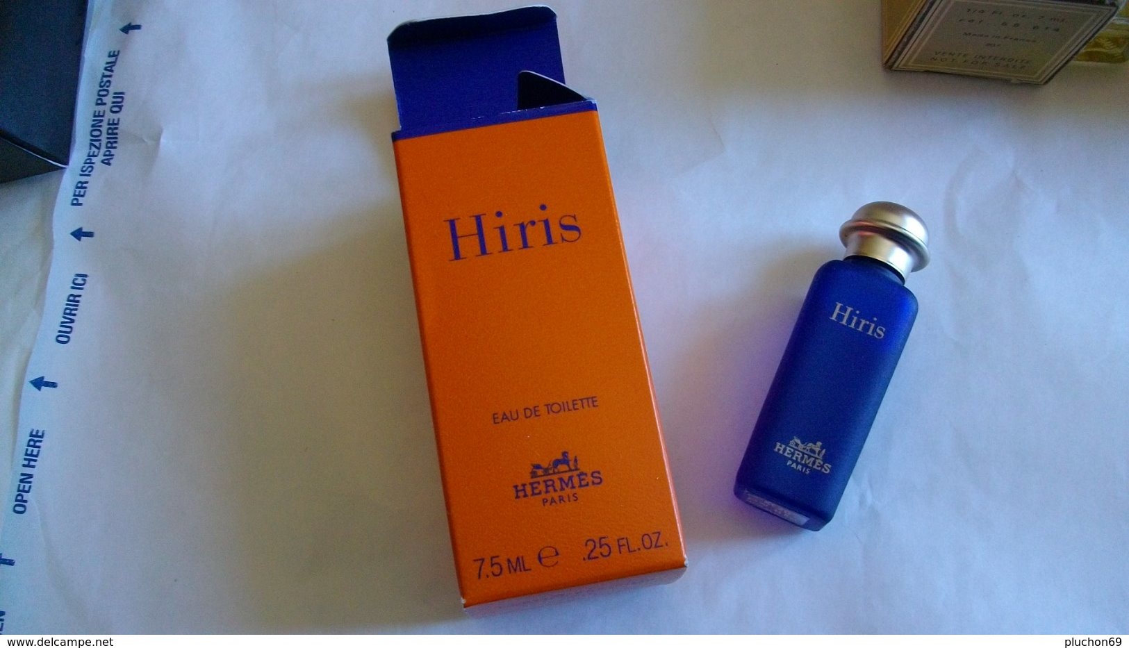 Miniature De Parfum Hermès    " Hiris  " Eau De Toilette - Miniaturen Flesjes Dame (met Doos)