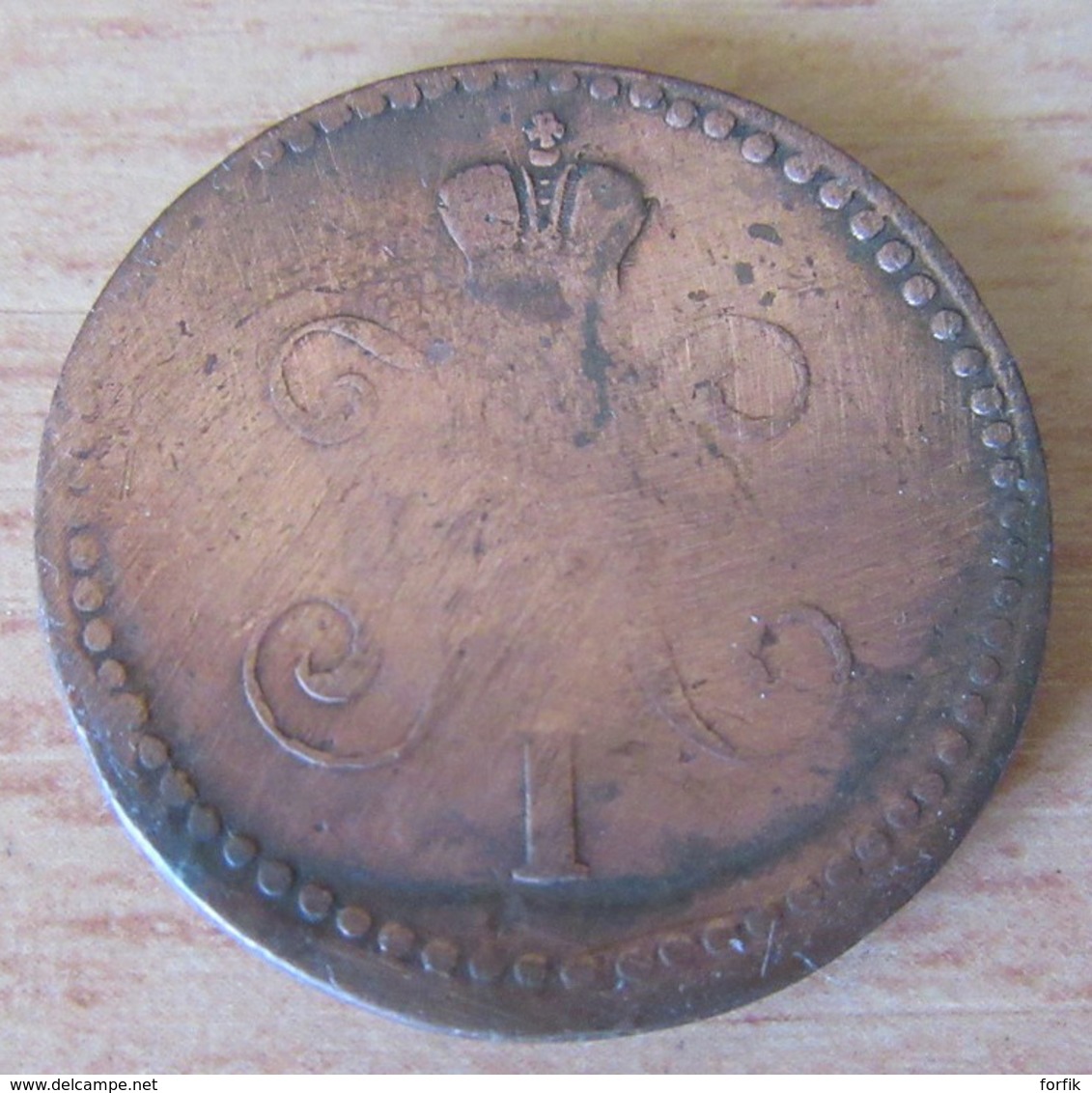 Russie - Monnaie 1 Kopeck 1840 EM - Rusland