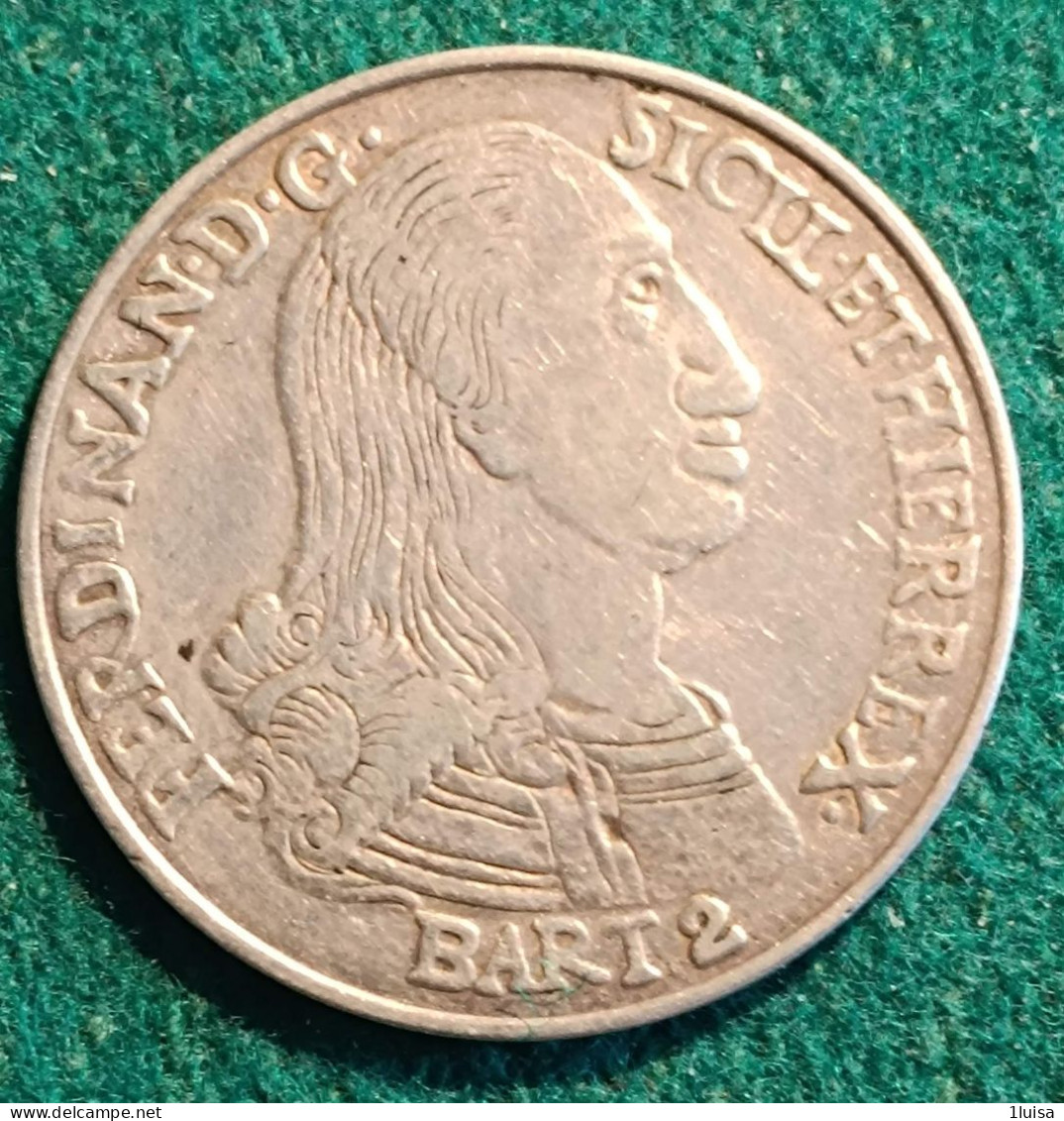 12 Tari 1796 Copia Postuma - Two Sicilia