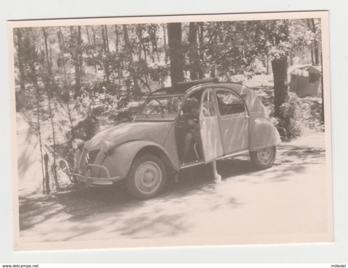 BB171 - PHOTO - Automobile - CITROEN - 2 CV - Camping - Cars