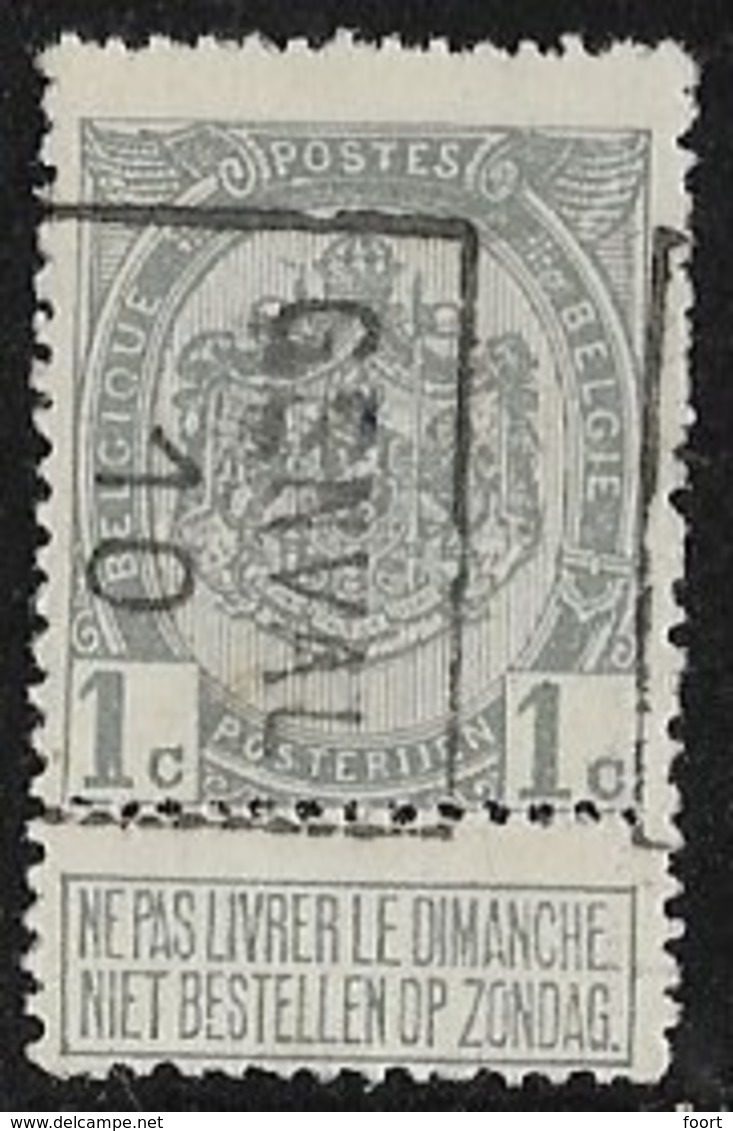 Genval 1910 Nr. 1450B - Roller Precancels 1910-19