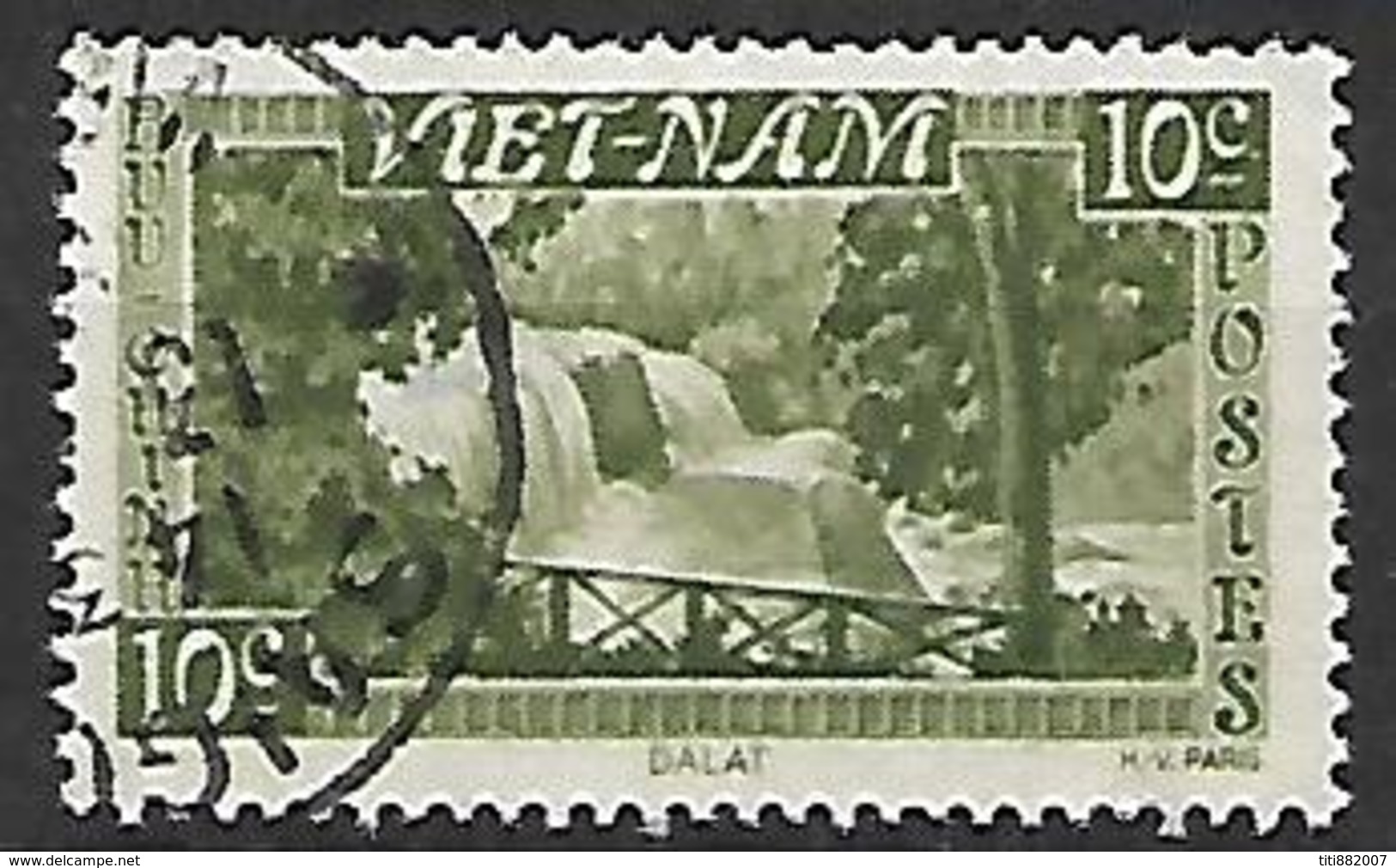 VIET-NAM    -   1951 .  Y&T N° 1 Oblitéré - Viêt-Nam