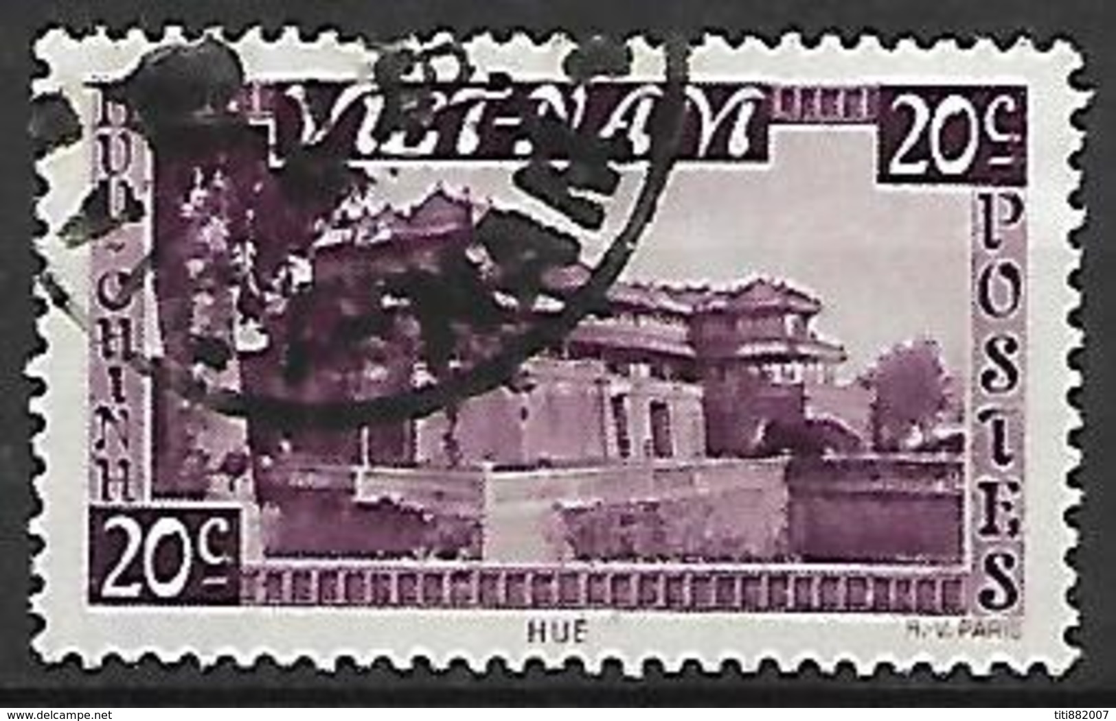 VIET-NAM    -   1951 .  Y&T N° 2 Oblitéré - Viêt-Nam