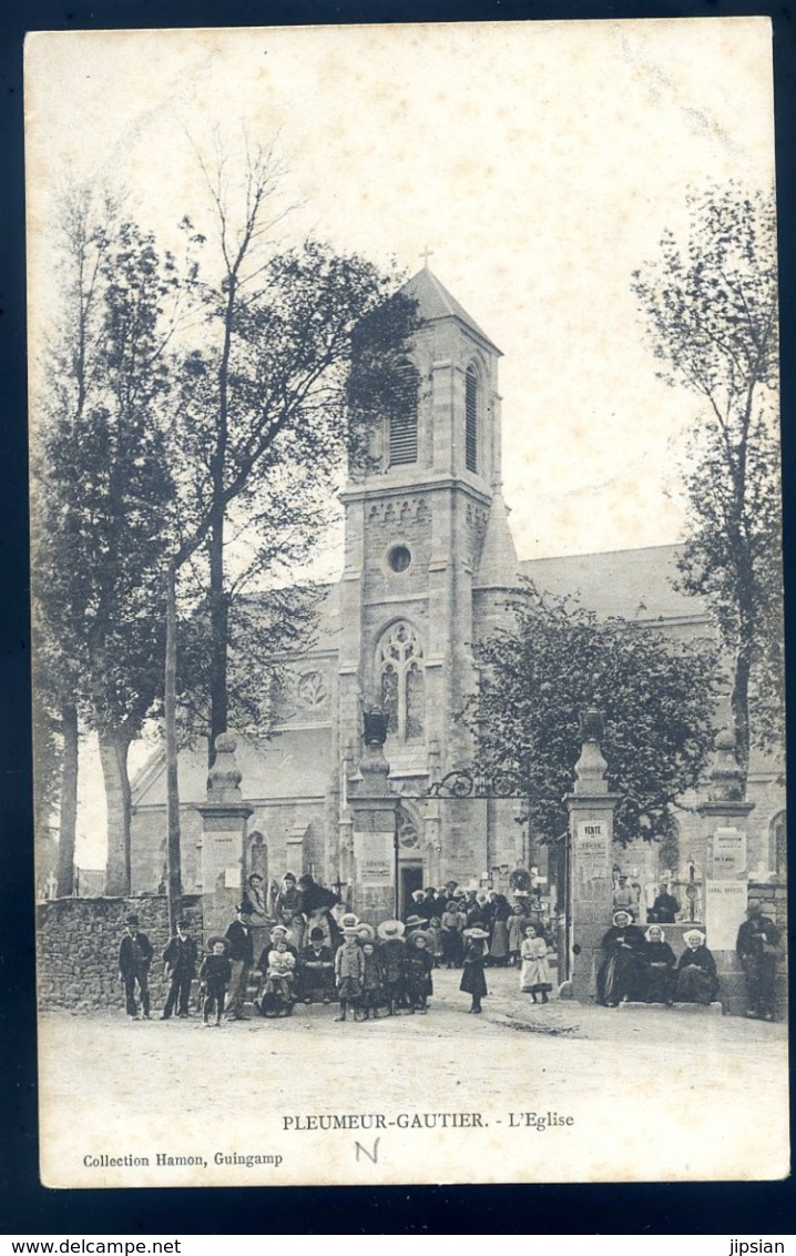 Cpa Du 22 Pleumeur Gautier L' Eglise  --- Près De Pleubian   LZ48 - Pleubian