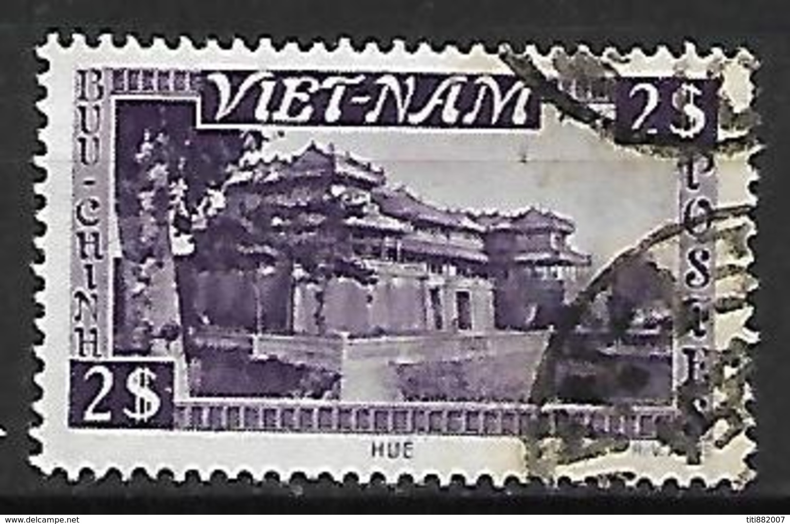 VIET-NAM    -   1951 .  Y&T N° 8 Oblitéré - Viêt-Nam