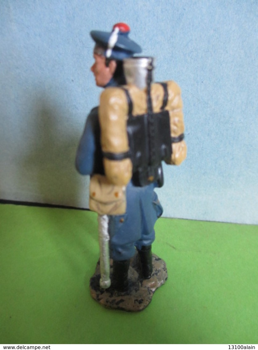 Figurines Soldats De Plomb Soldat HACHETTE FUSILIER MARIN 1914 France Guerre 14/18 Marine WW WWI - Soldatini Di Piombo