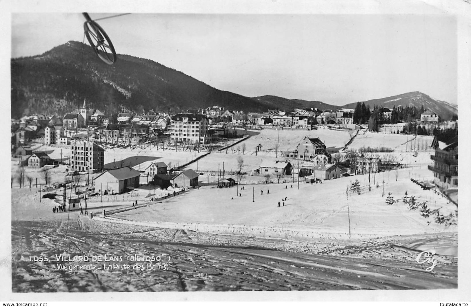 CPSM 38 VILLARD DE LANS VUE GENERALE 1949 - Villard-de-Lans