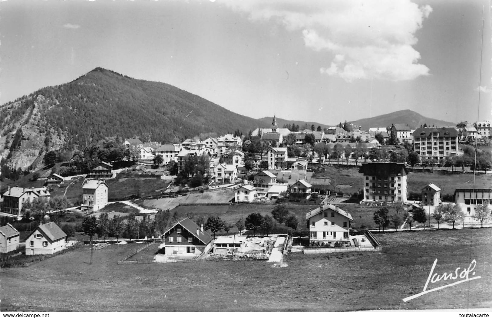 CPSM 38 VILLARD DE LANS VUE GENERALE - Villard-de-Lans