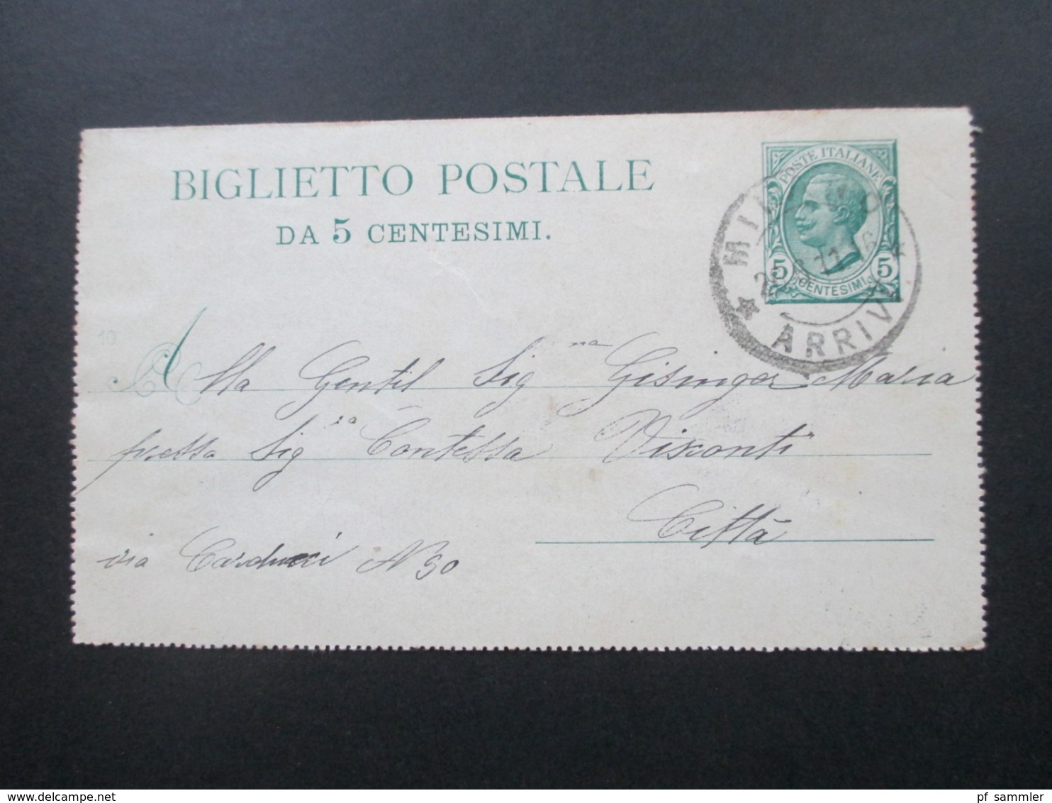 Italien 1885 - 1983 Ganzsachen Posten mit 40 Stück / viele alte!! Auch Zensurstempel. Fast alle ins Ausland / Schweiz.