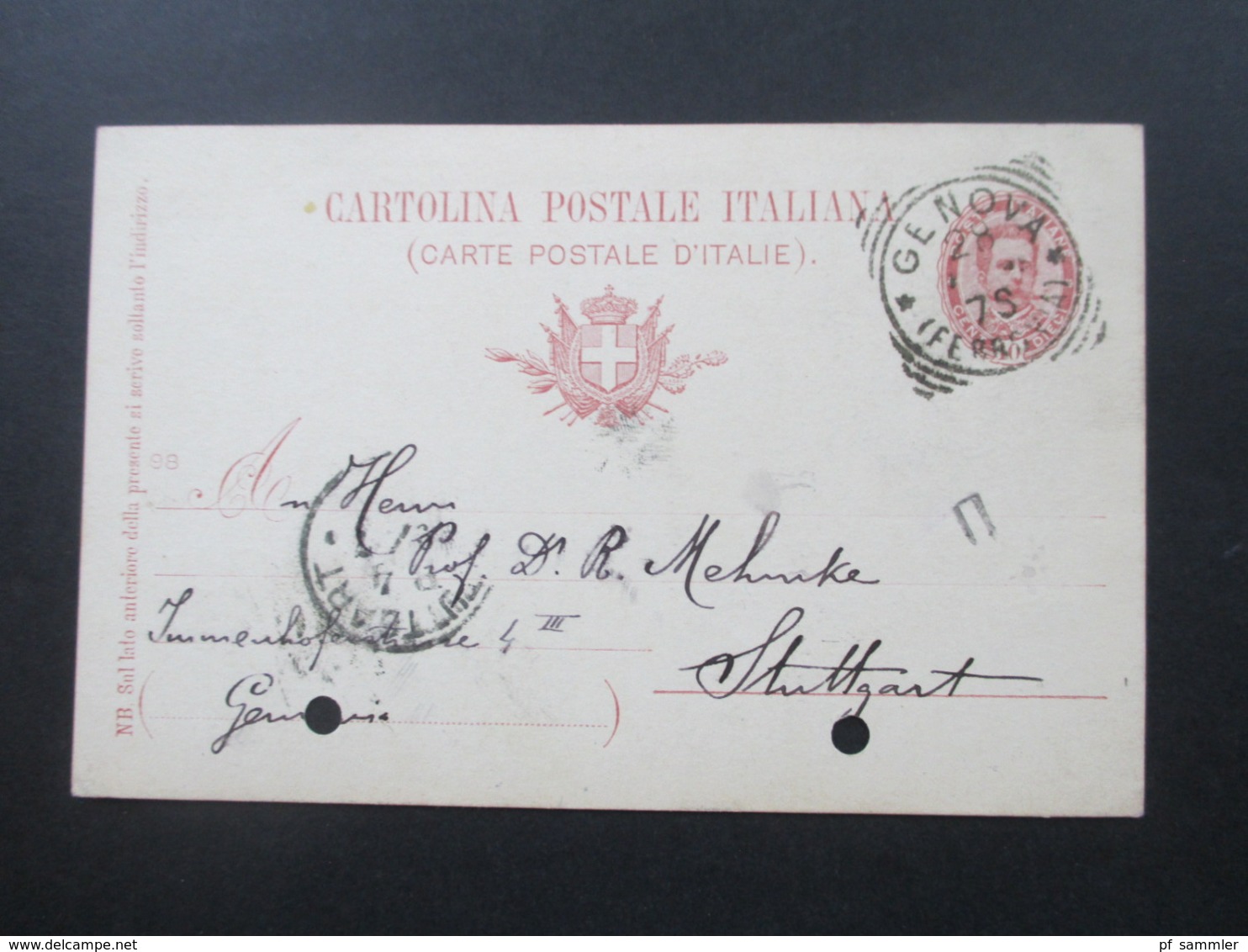 Italien 1885 - 1983 Ganzsachen Posten mit 40 Stück / viele alte!! Auch Zensurstempel. Fast alle ins Ausland / Schweiz.