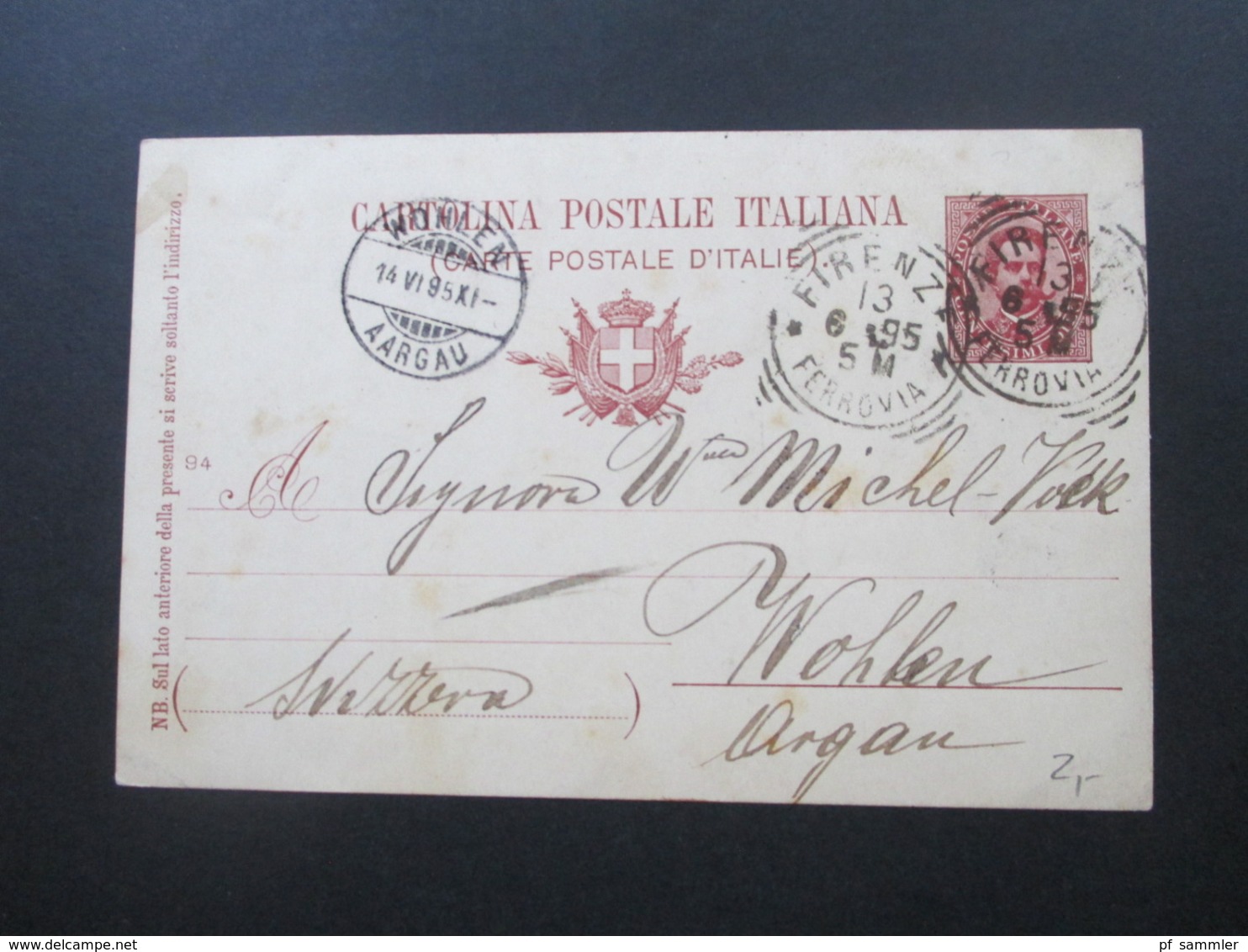 Italien 1885 - 1983 Ganzsachen Posten mit 40 Stück / viele alte!! Auch Zensurstempel. Fast alle ins Ausland / Schweiz.