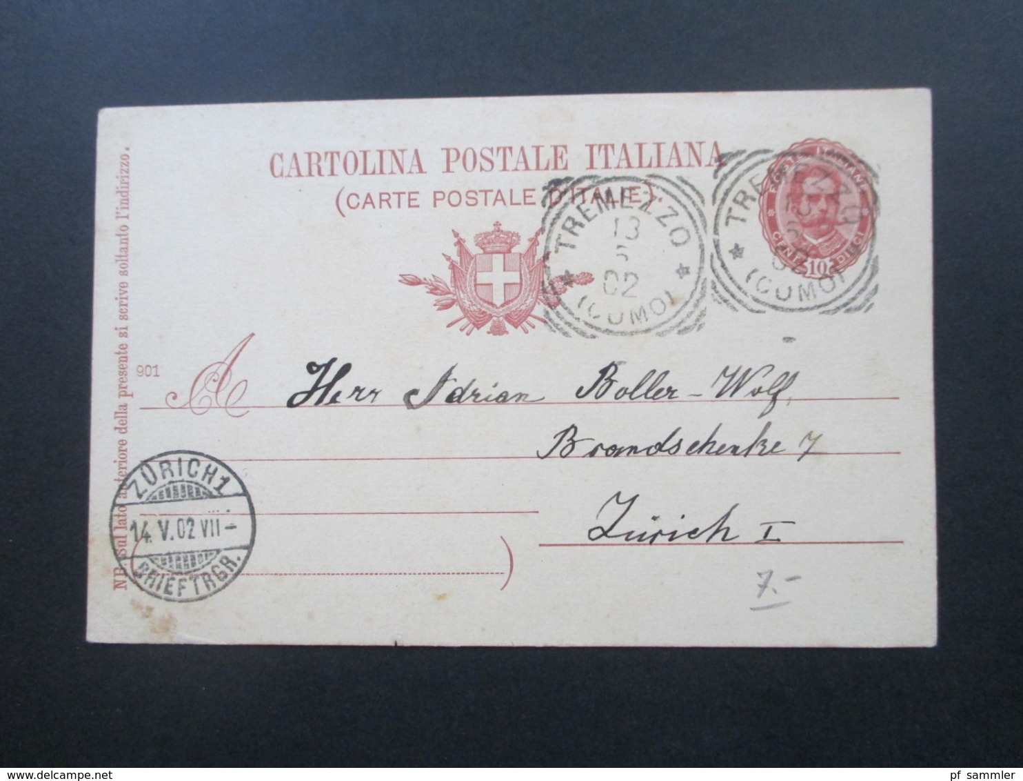 Italien 1885 - 1983 Ganzsachen Posten mit 40 Stück / viele alte!! Auch Zensurstempel. Fast alle ins Ausland / Schweiz.