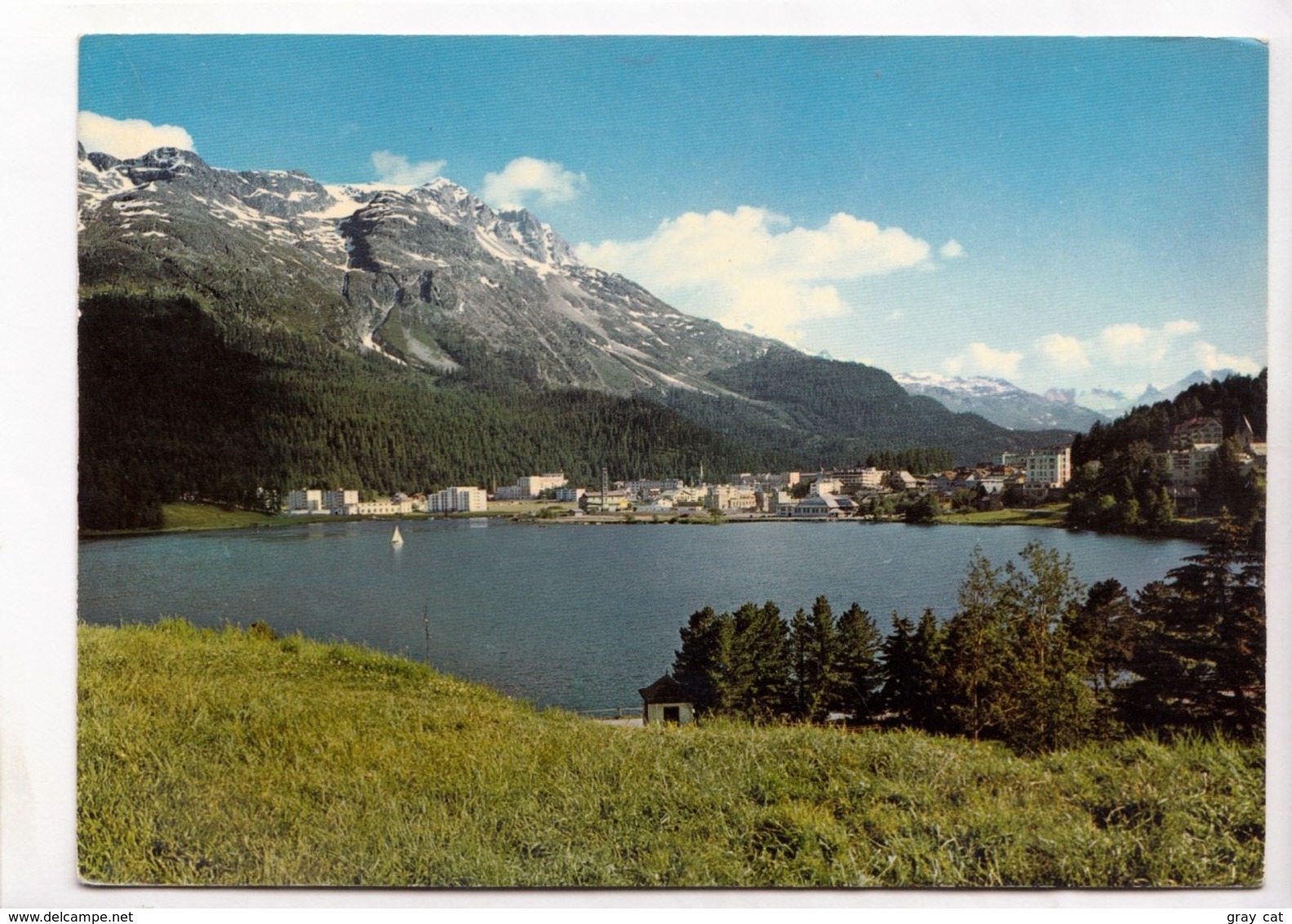 St. Moritz-Bad, Switzerland, 1968 Used Postcard [23504] - St. Moritz