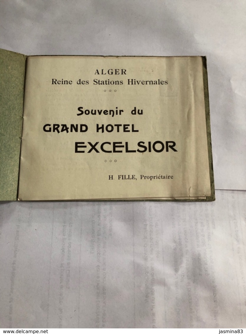 Alger Grand Hôtel Excelsior - Dépliants Touristiques