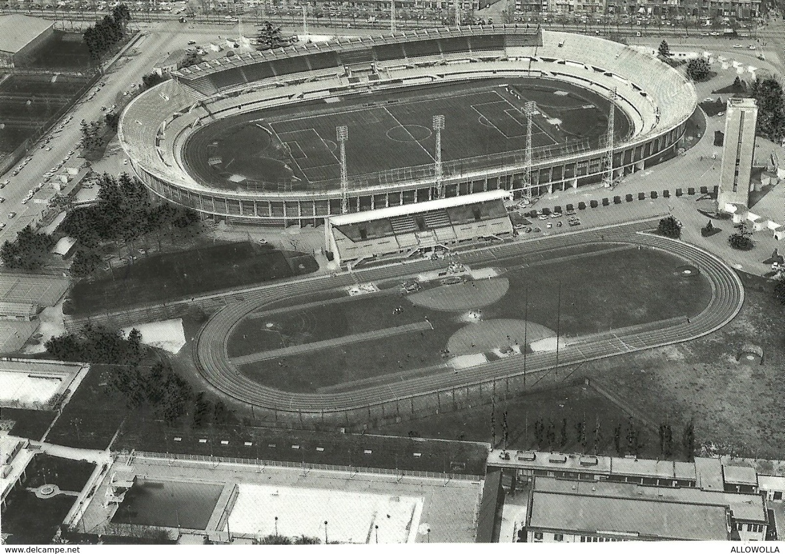 5205 " TORINO-STADIO COMUNALE-VISTA AEREA - 4 NEG. PER IMP. STAMPA CART.  " - Estadios E Instalaciones Deportivas