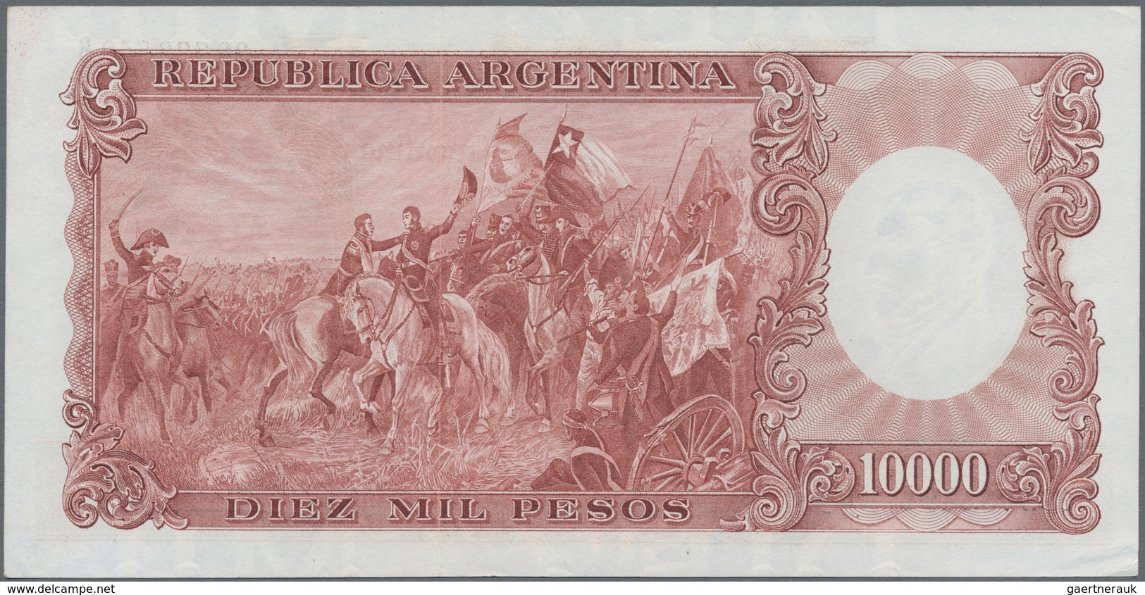 Argentina / Argentinien: Pair With 5000 And 10.000 Pesos ND(1961-69), P.280a, 281, Both In XF+/aUNC - Argentinien